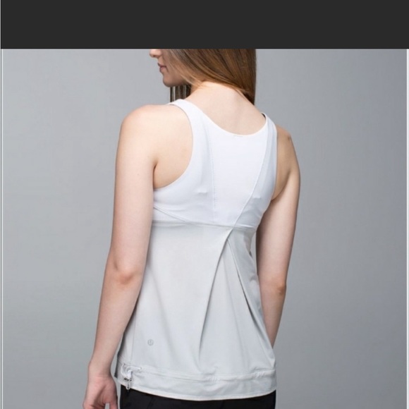 Lululemon Run: Ta Ta Topper Cinch Waist Tank Top Size 4 - Picture 15 of 16